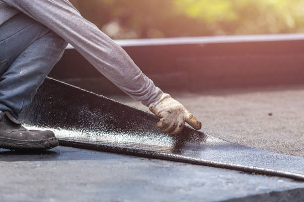 Professional Crawl Space Encapsulation technician working in Kettlersville, OH